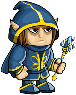 Krix, le mage